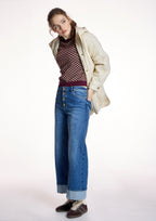 Parka ALBA CONDE acolchado crudo