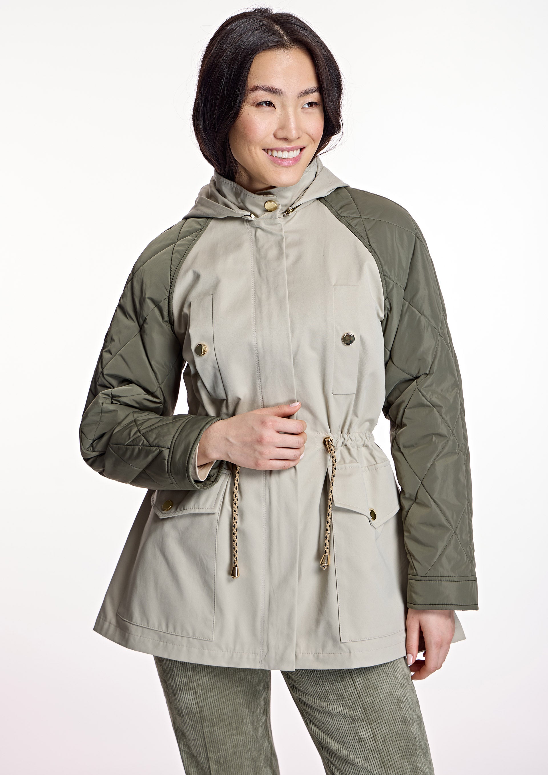 Parka ALBA CONDE color kaki