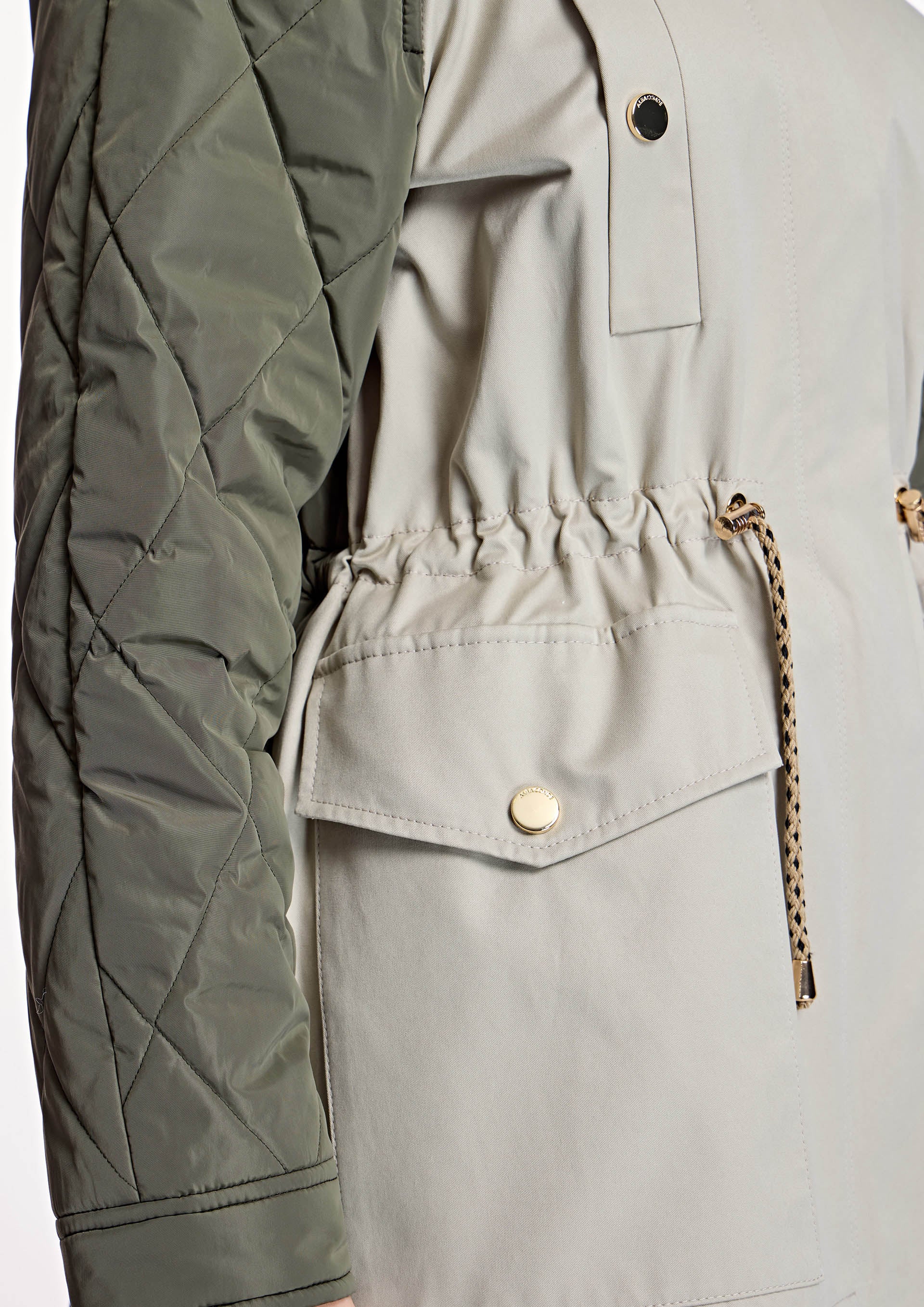 Parka ALBA CONDE color kaki