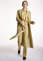 Abrigo ALBA CONDE largo amarillo