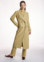 Abrigo ALBA CONDE largo amarillo