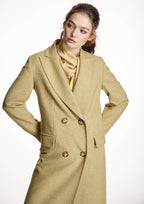 Abrigo ALBA CONDE largo amarillo