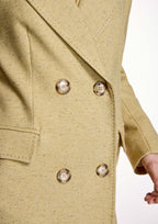 Abrigo ALBA CONDE largo amarillo