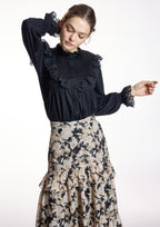 Camiseta ALBA CONDE con puntilla