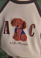 Jersey ALBA CONDE caniche tricolor