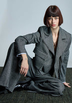 Chaqueta ALBA CONDE corta gris