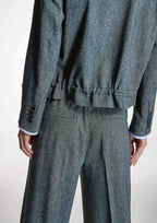 Chaqueta ALBA CONDE corta gris