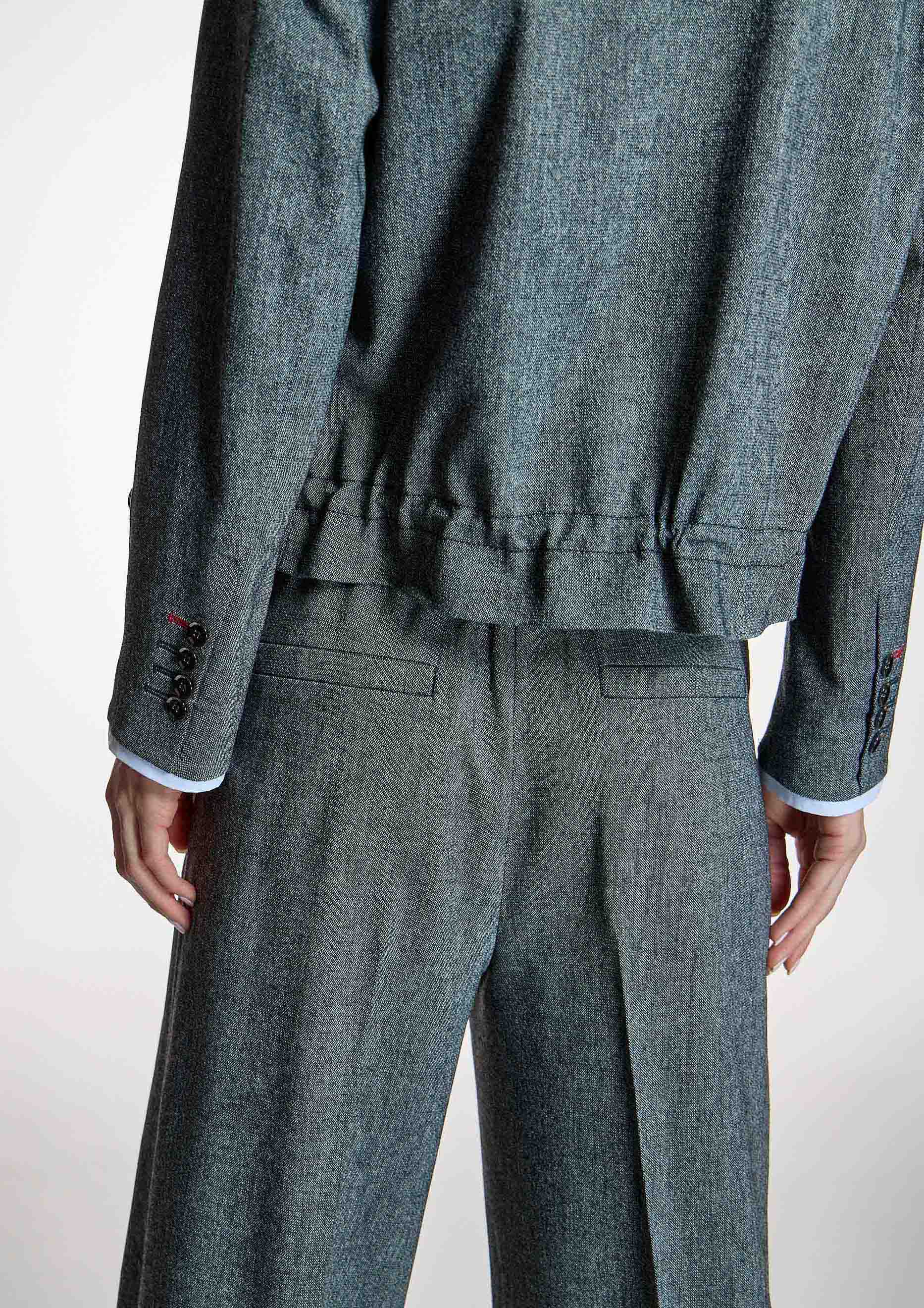 Chaqueta ALBA CONDE corta gris