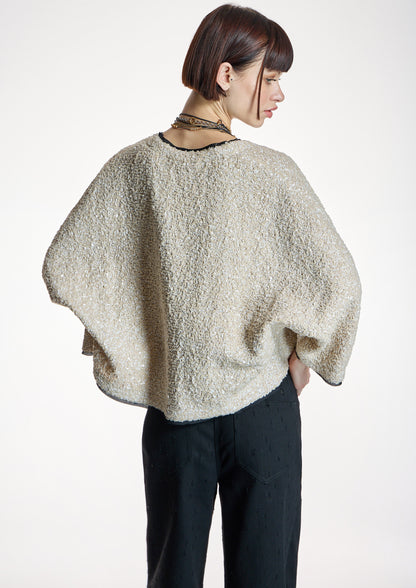 Chaqueta ALBA CONDE fantasía cruda