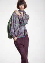 Blusa ALBA CONDE estampado cachemir