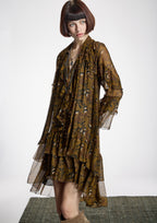 Vestido ALBA CONDE corto de volantes