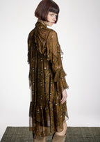 Vestido ALBA CONDE corto de volantes