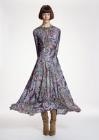 Vestido ALBA CONDE largo estampado