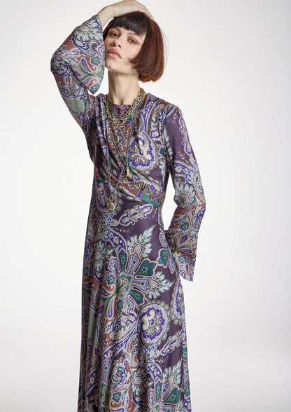 Vestido ALBA CONDE largo estampado