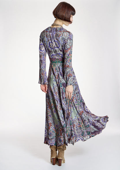 Vestido ALBA CONDE largo estampado