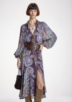 Vestido ALBA CONDE midi corte camisero