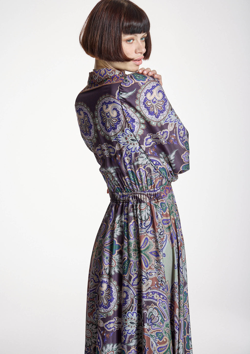 Vestido ALBA CONDE midi corte camisero