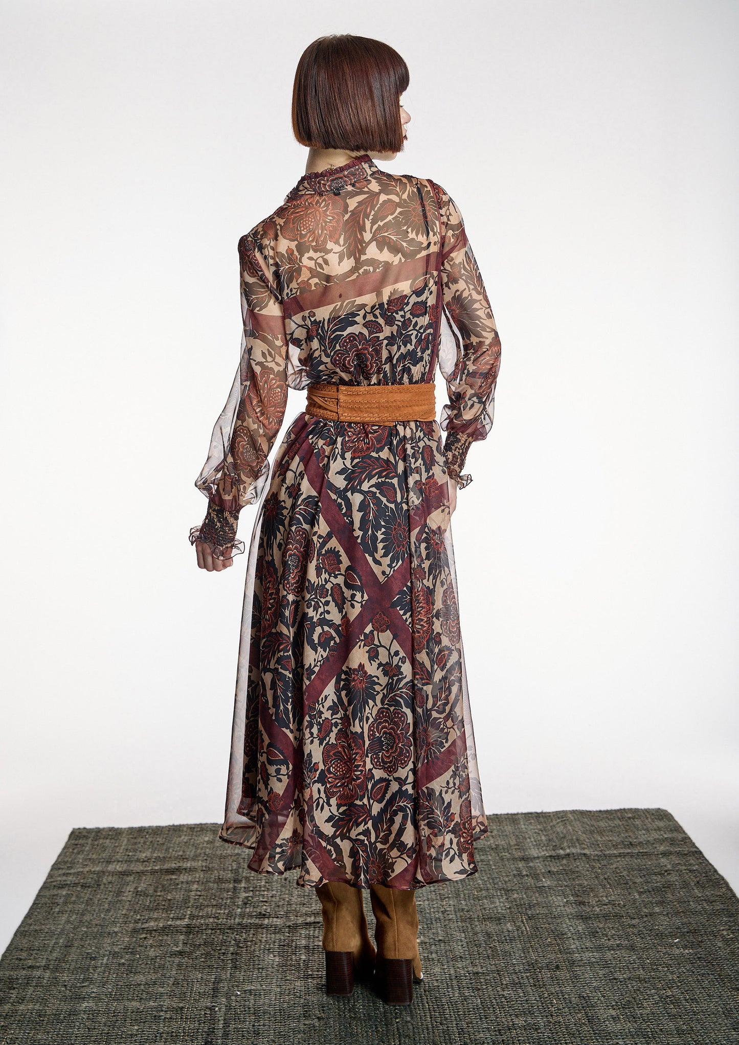 Vestido ALBA CONDE boho chic estampado