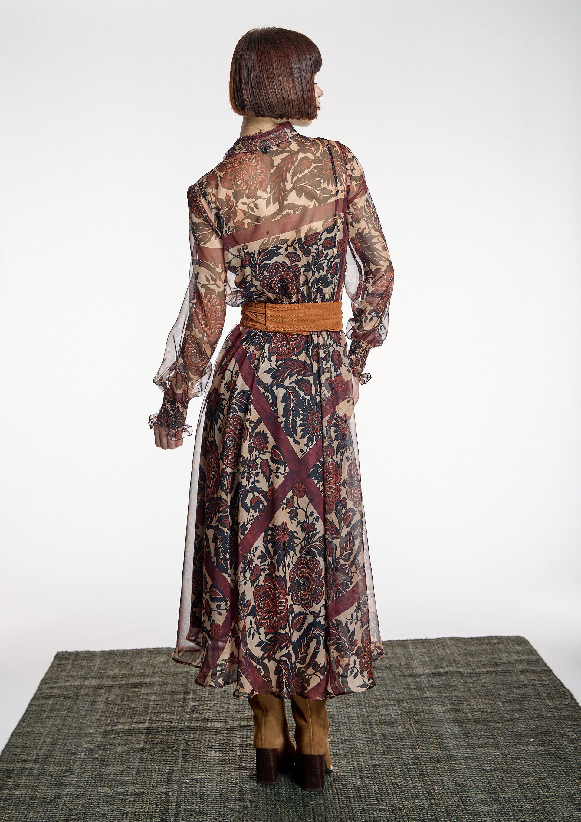 Vestido ALBA CONDE boho chic estampado