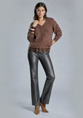 Pantalón ALBA CONDE denim negro