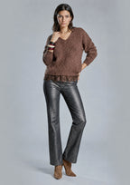 Pantalón ALBA CONDE denim negro