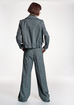 Pantalón ALBA CONDE gris ancho