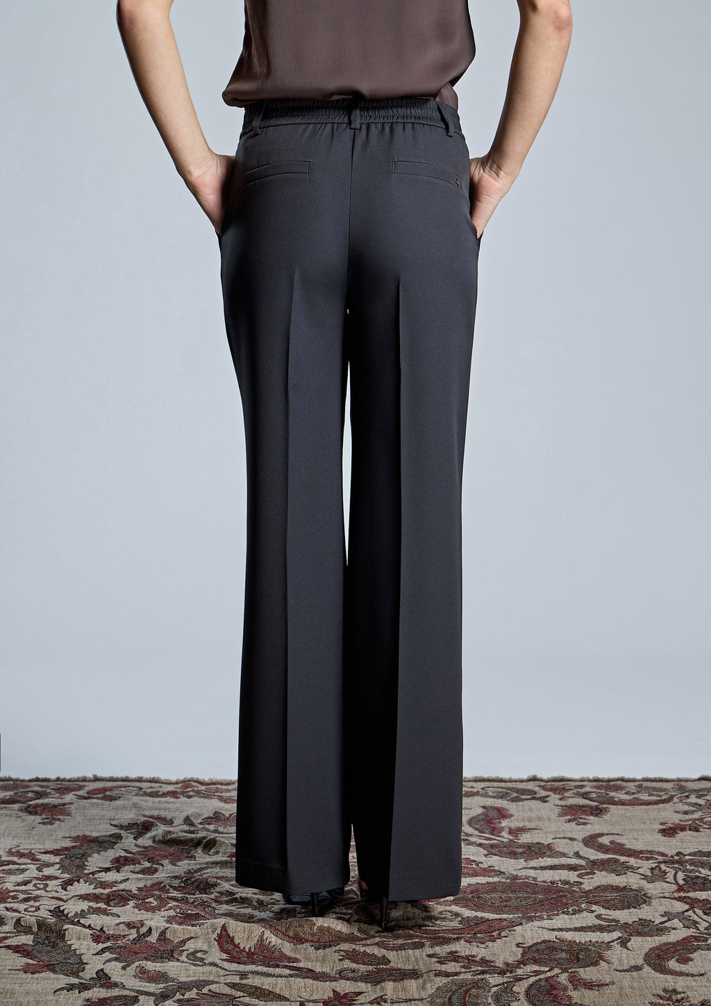 Pantalón ALBA CONDE recto negro