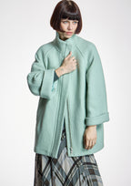 Chaquetón ALBA CONDE verde agua