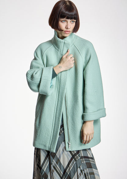 Chaquetón ALBA CONDE verde agua