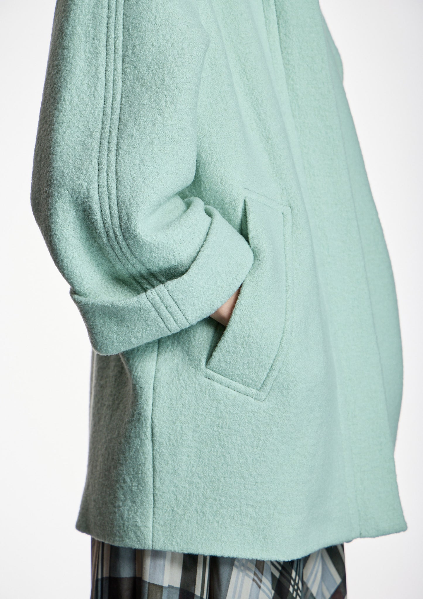 Chaquetón ALBA CONDE verde agua