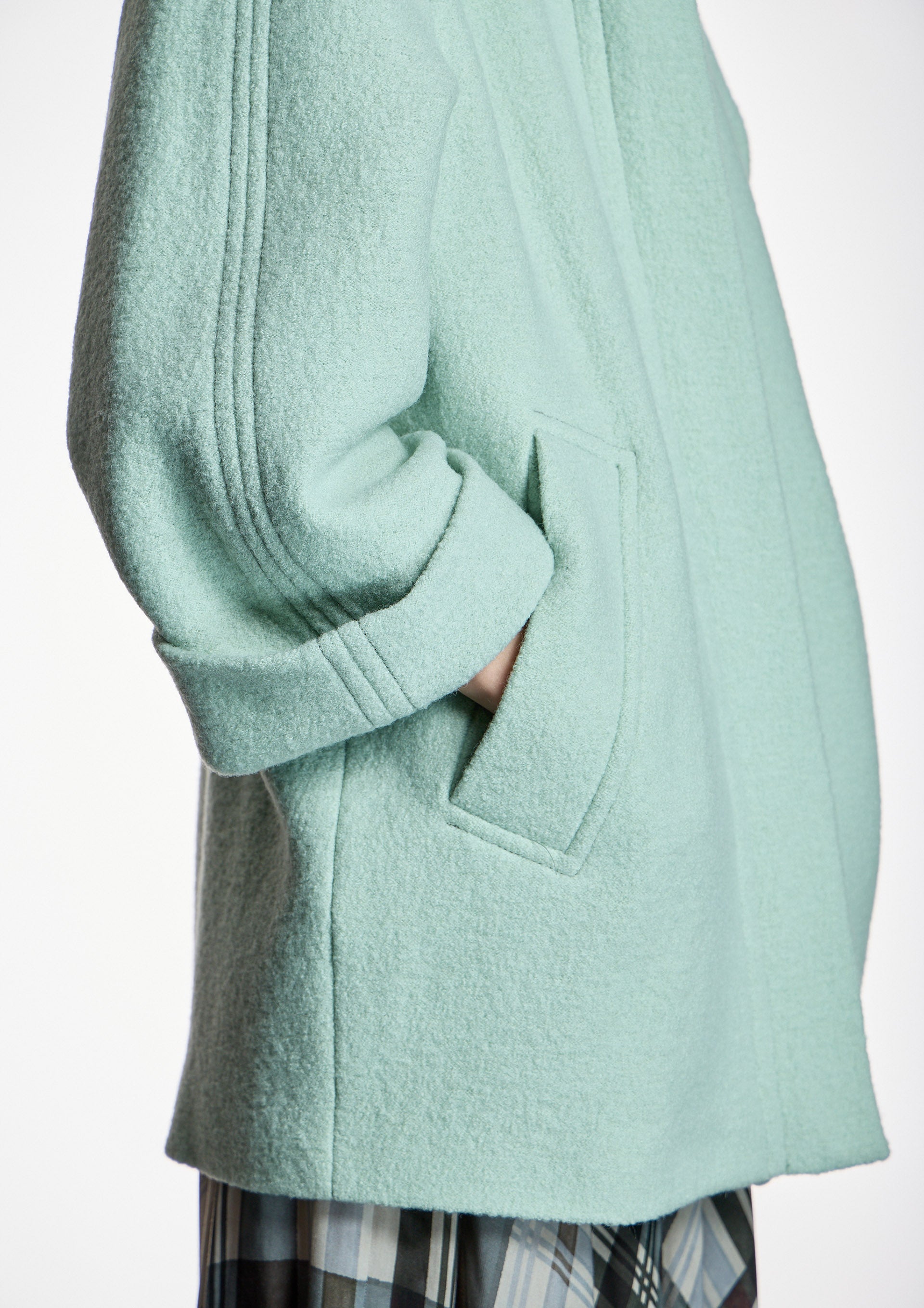 Chaquetón ALBA CONDE verde agua