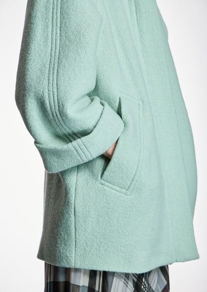 Chaquetón ALBA CONDE verde agua