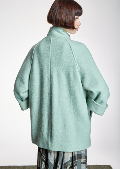 Chaquetón ALBA CONDE verde agua