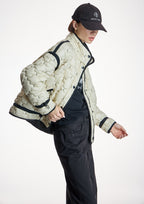 Parka ALBA CONDE acolchada color crudo