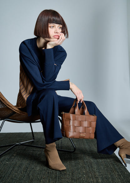 Jersey ALBA CONDE de punto combinado