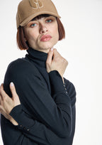 Jersey ALBA CONDE básico en negro