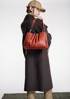 Abrigo ALBA CONDE largo marrón