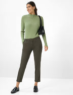 Pantalón BRAX FEEL GOOD corte chino verde