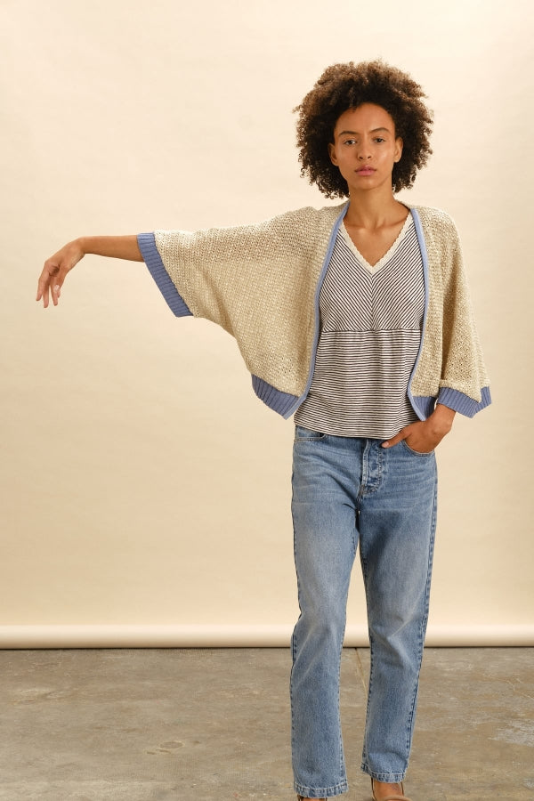 Chaqueta GUITARE de lino NIKITA