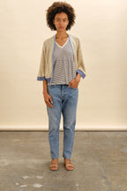 Chaqueta GUITARE de lino NIKITA