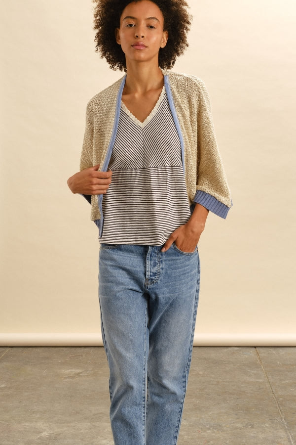 Chaqueta GUITARE de lino NIKITA