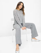 Pantalón BRAX FEEL GOOD de espiguilla gris claro