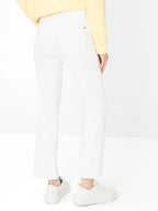 Pantalón BRAX FEEL GOOD corte bootcut color blanco