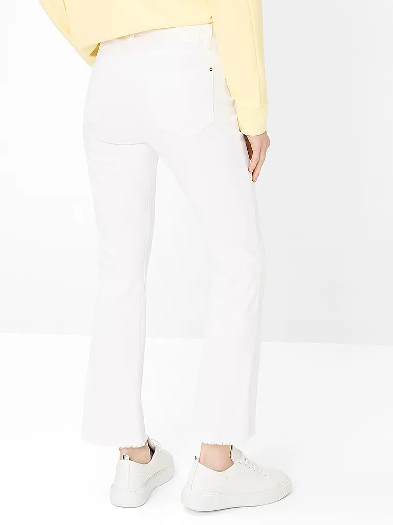Pantalón BRAX FEEL GOOD corte bootcut color blanco