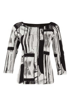 Camiseta DOLCEZZA MONTREAL estampado blanco y negro