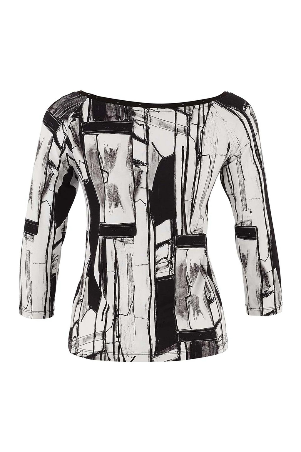 Camiseta DOLCEZZA MONTREAL estampado blanco y negro