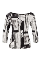 Camiseta DOLCEZZA MONTREAL estampado blanco y negro