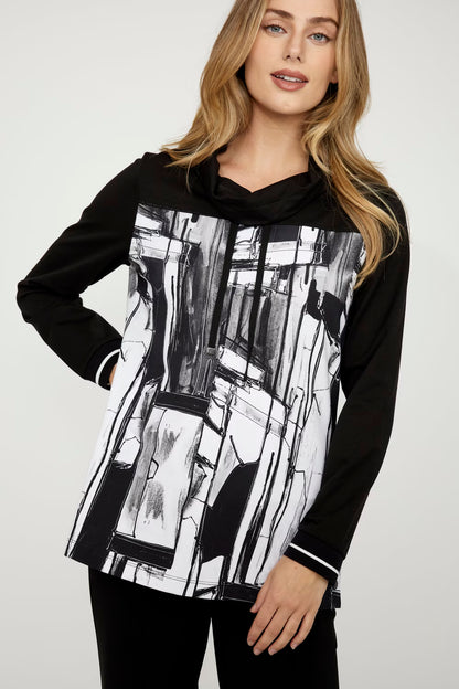 Jersey DOLCEZZA MONTREAL en blanco y negro