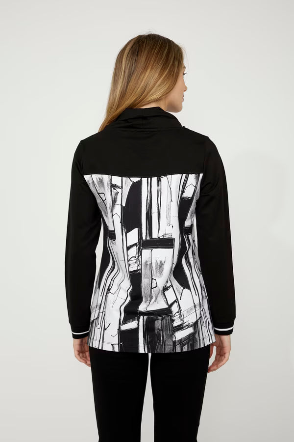 Jersey DOLCEZZA MONTREAL en blanco y negro