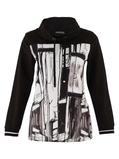 Jersey DOLCEZZA MONTREAL en blanco y negro